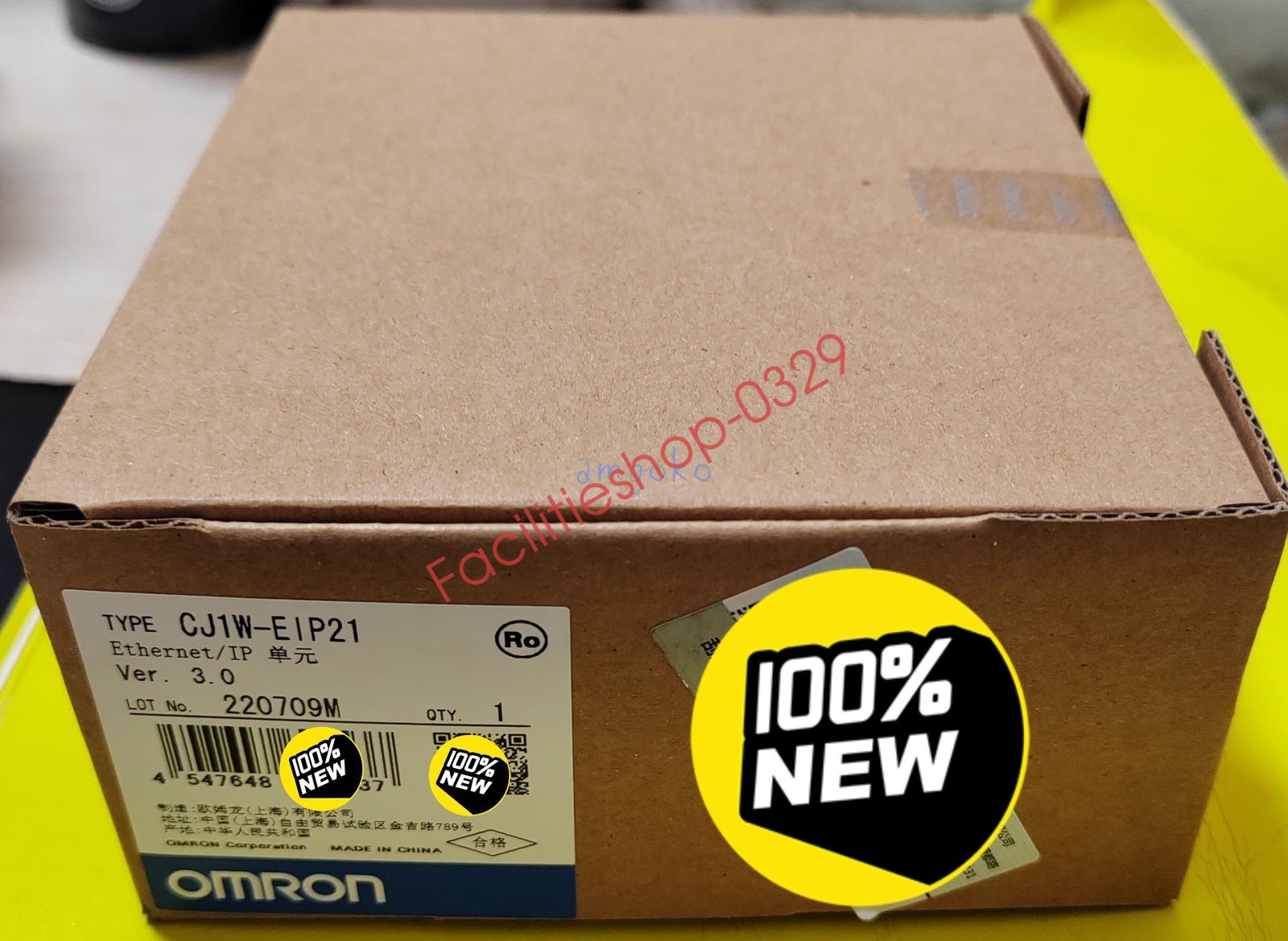 1pc new  for Omron CJ1W-EIP21 DHL/FedEx