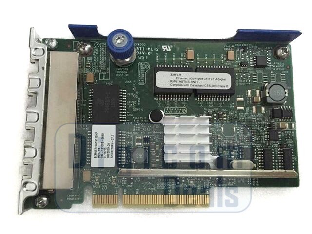 684208-B21 634025-001 HPE 331FLR 1GB 4PORT ETHERNET ADAPTER