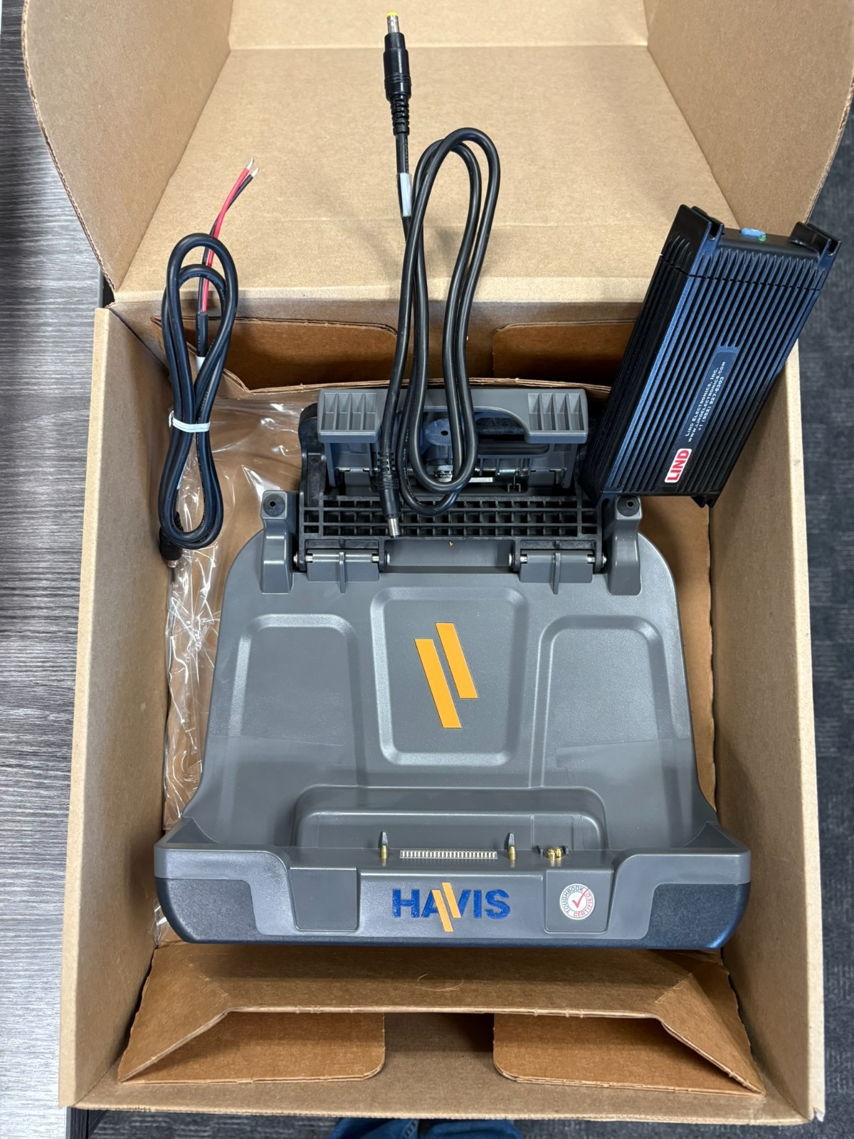 Havis DS-PAN-702-2 Docking Station For Panasonic ToughPad FZ-G1, Lind Pwr Supply