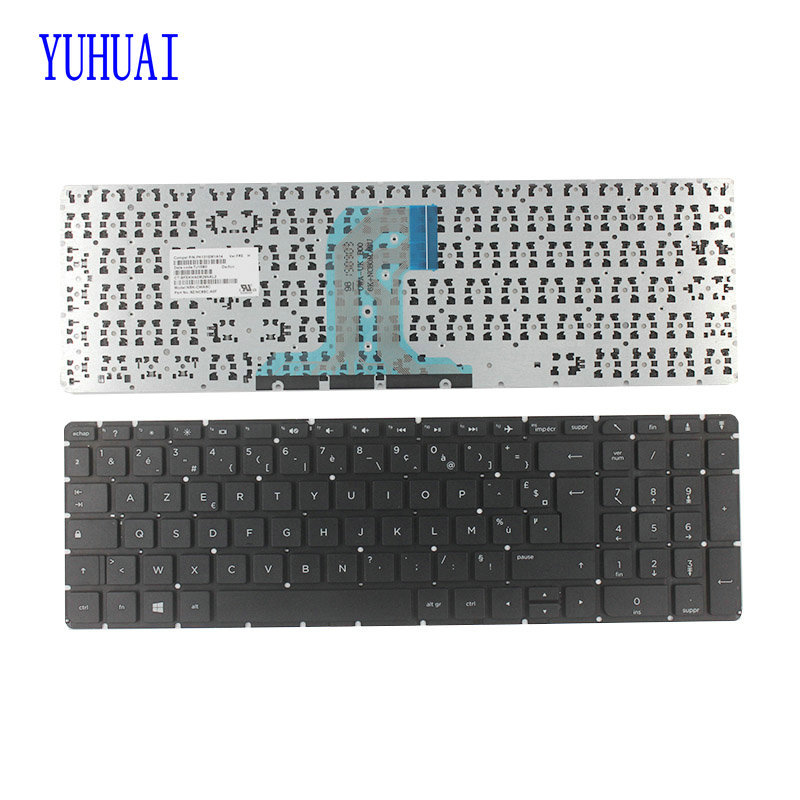 For HP 15-ay 15-ay000 15-ba 15-ba000 15-ay104no clavier French Keyboard NO Frame