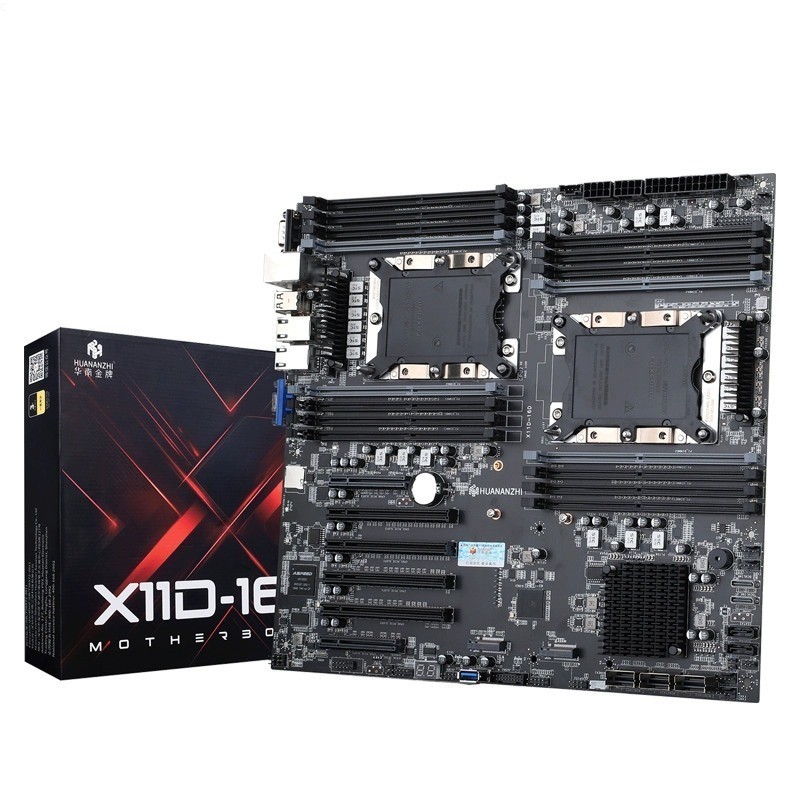 South China Gold Medal X11D-16D Motherboard Dual LGA3647 Server Motherboard EATX