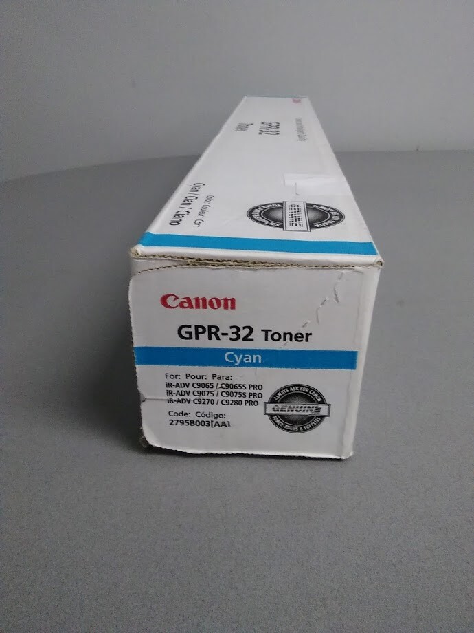 Canon GPR-32 Cyan Toner(2795B003AA) imageRUNNER ADVANCE C9065 PRO, C9075 PRO
