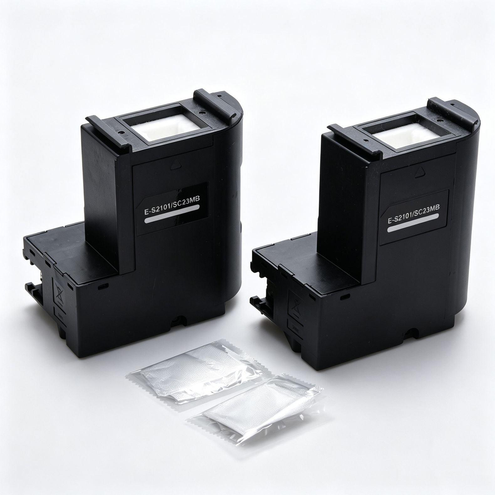 2PCS Durable Maintenance Box Waste Ink Tank Part S2101 For Epson Printer