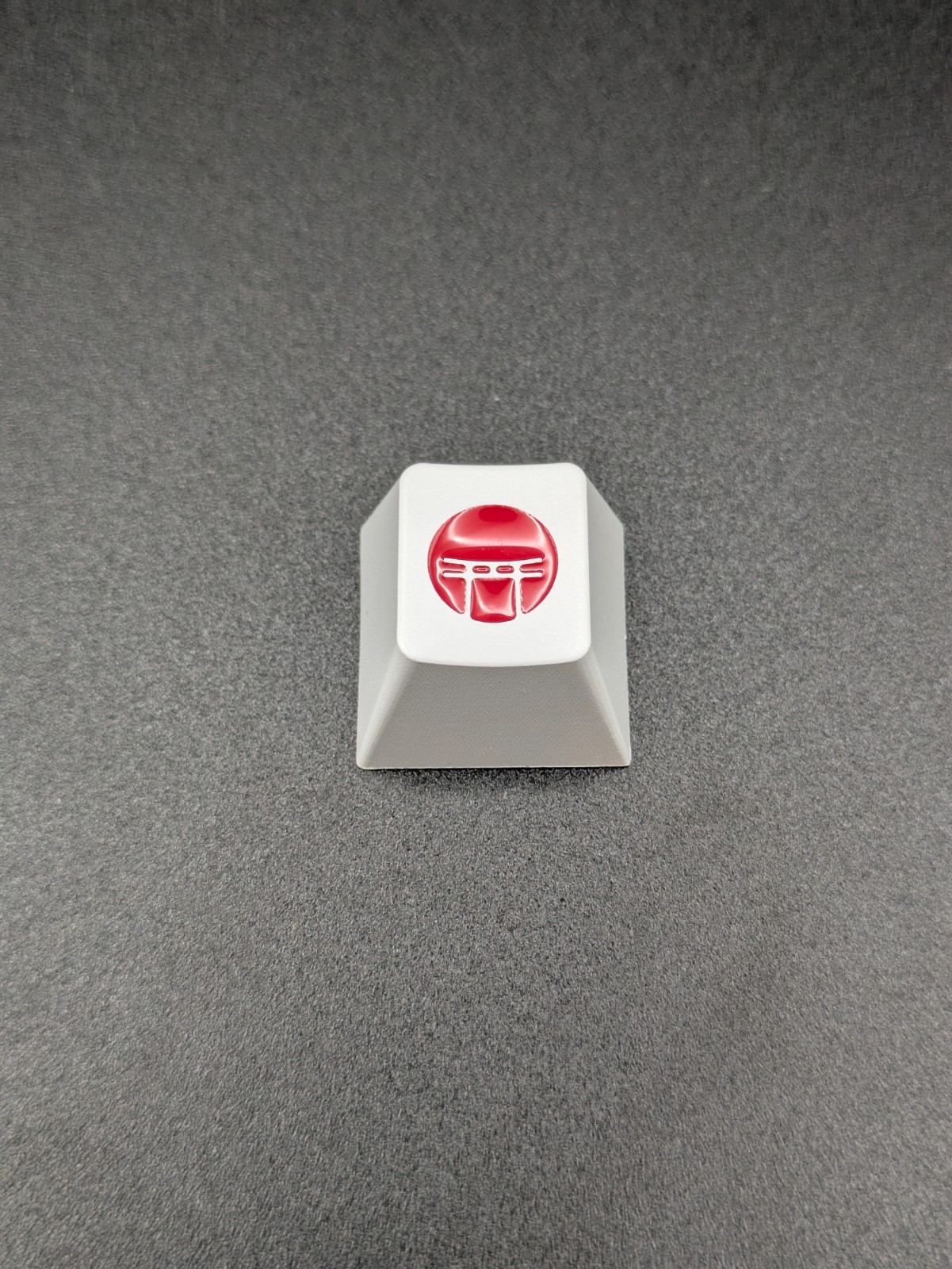 RAMA WORKS RAMA X SUMI White Keycap w/ Red Torii Logo Mechanical Keyboard