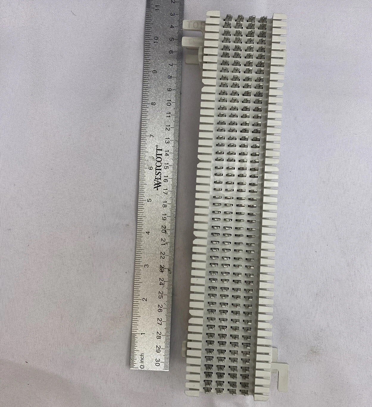 Siemon Company S66M1-50; 50 Pair 66 Block W/ Mounting Bracket Category 3 5 5e