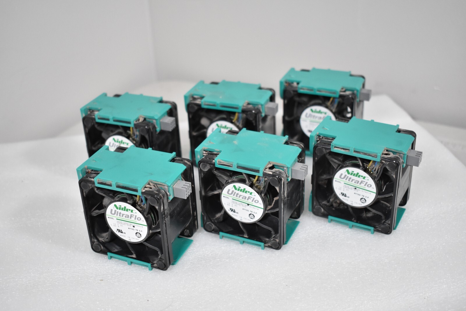 NIDEC Ultraflo V60E12BS1B5-07A016 G95640-002 6-PIN 12V 1.6A 2 3/8x2 **LOT OF 6**