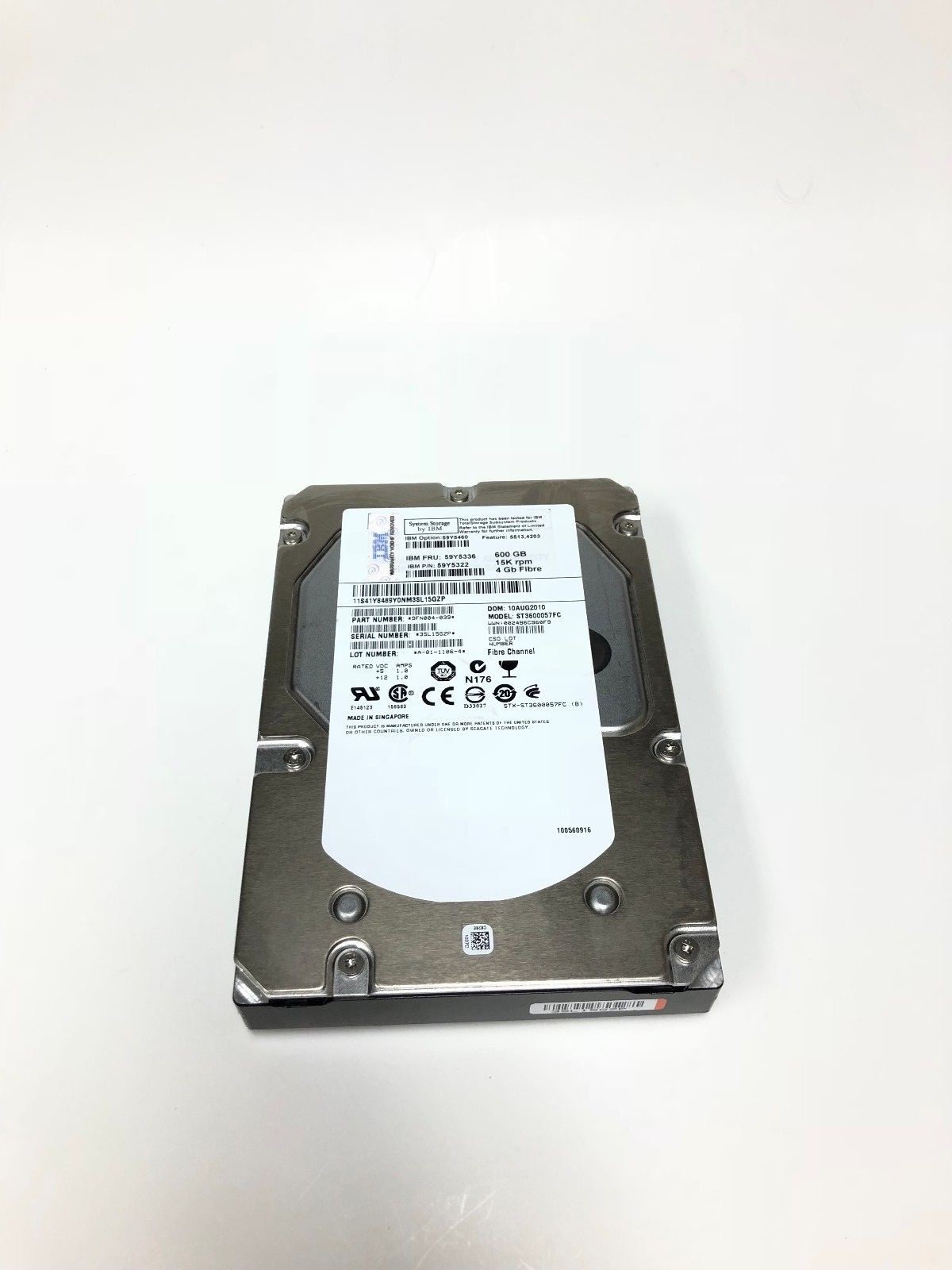 IBM 59Y5460 59Y5336 59Y5322 - 600GB 15K  3.5" ST3600057FC