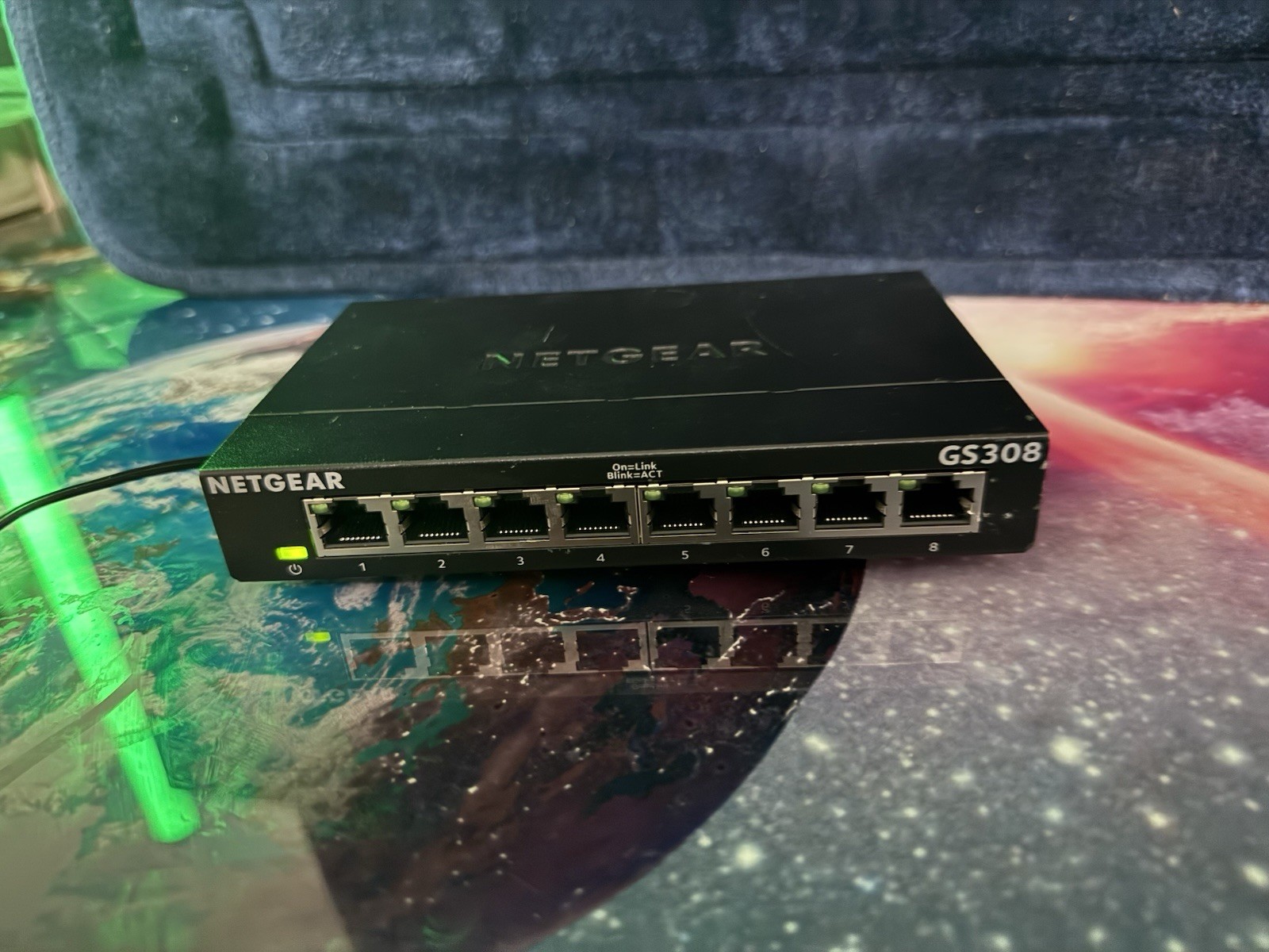 NETGEAR Conmutador de Red Gestionado Gigabit Ethernet de 8 Puertos (GS308E) NEW