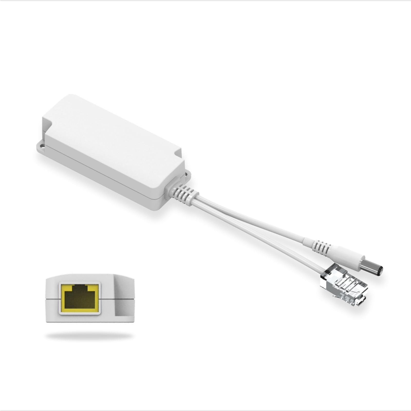 PTDAF5V PoE Splitter 5V 2.5A DC Plug 5.5x2.5mm 5.5x2.1mm IEEE802.3af IP