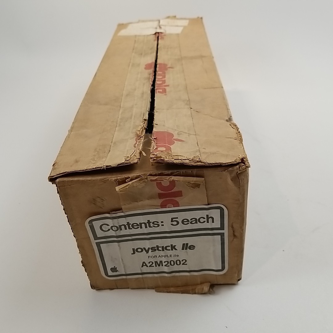 Vintage Gaming Apple Computer joystick Shipping Box ONLY a2m2002 1983 VTG Retro