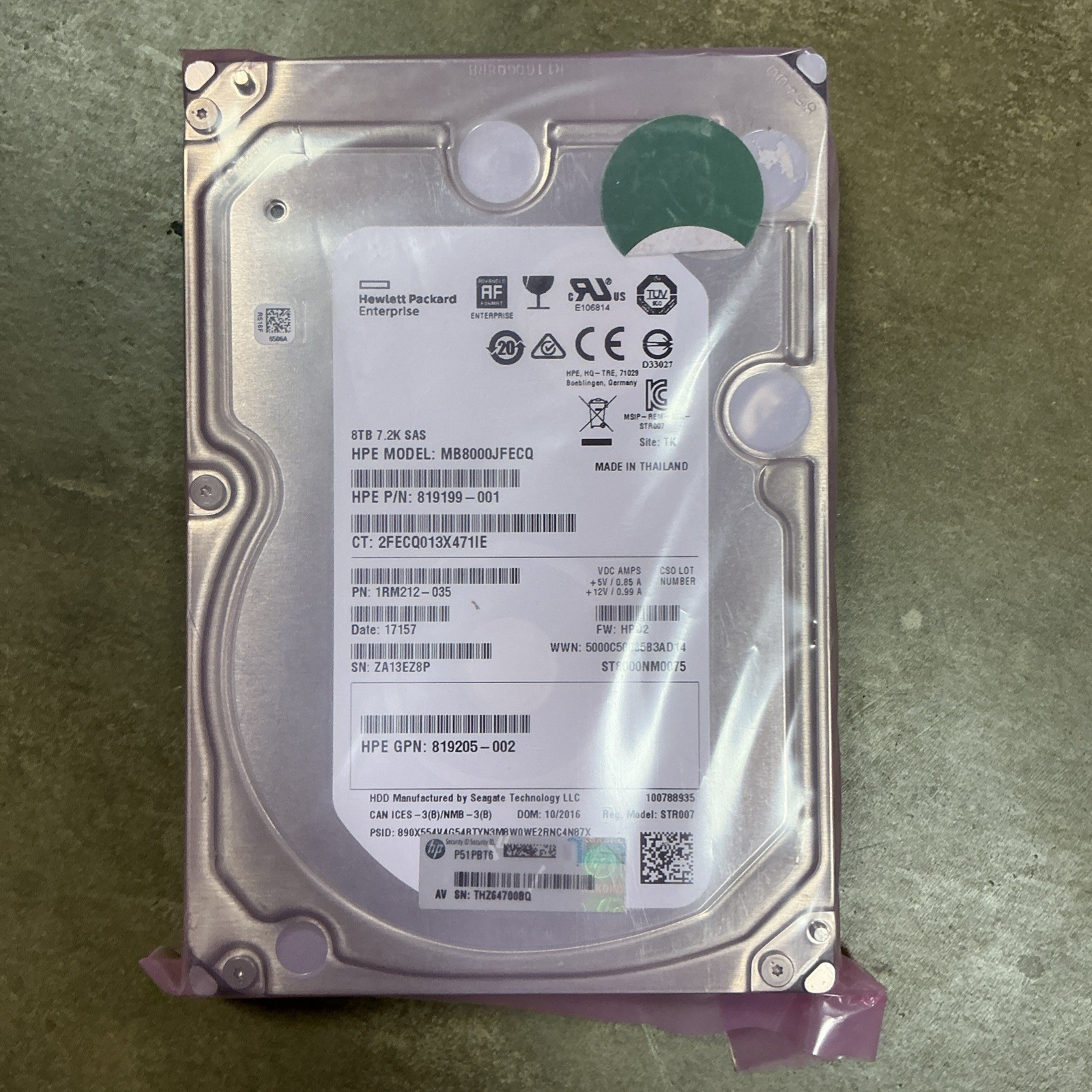 HPE 8TB