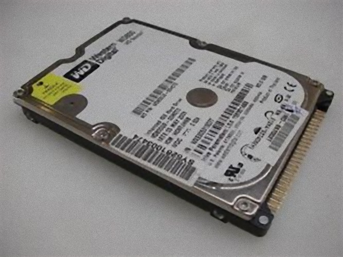 WESTERN DIGITAL 80GB HARD DRIVE - WD800BEVE-00UYT0 - PATA IDE 2.5 5400rpm 