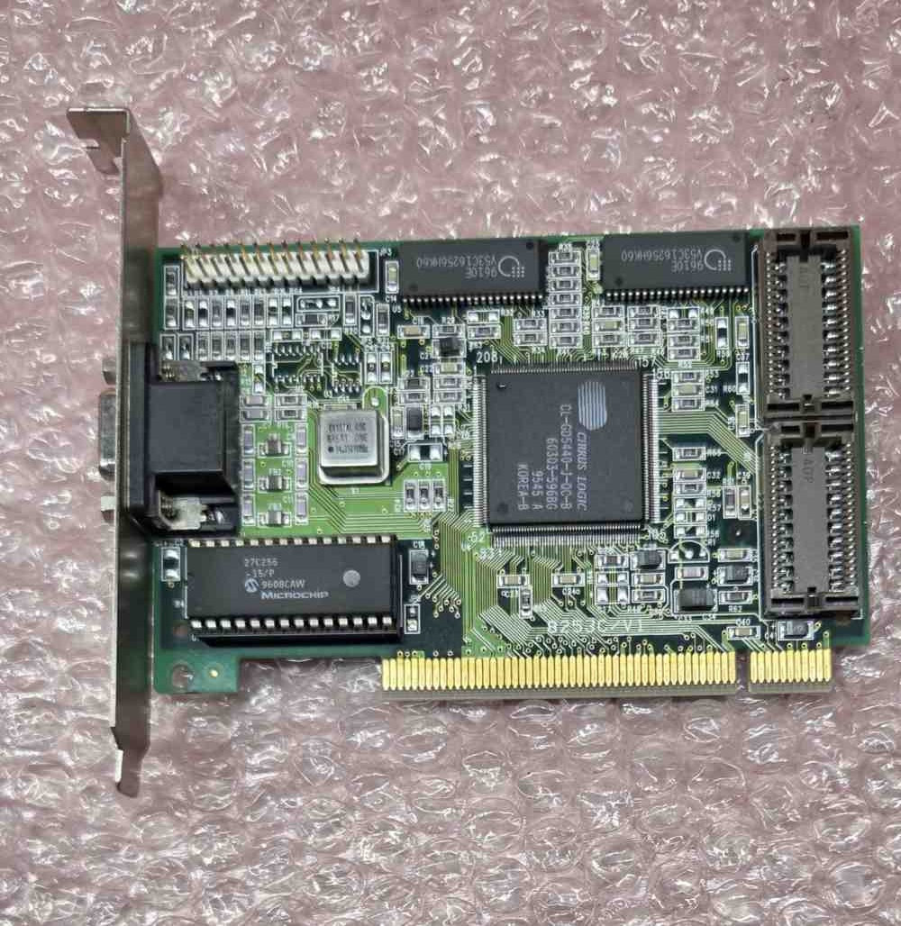 Vintage 1996 Cirrus Logic CL-GD5440 1MB PCI graphics card, J6NGD543XPCI, tested