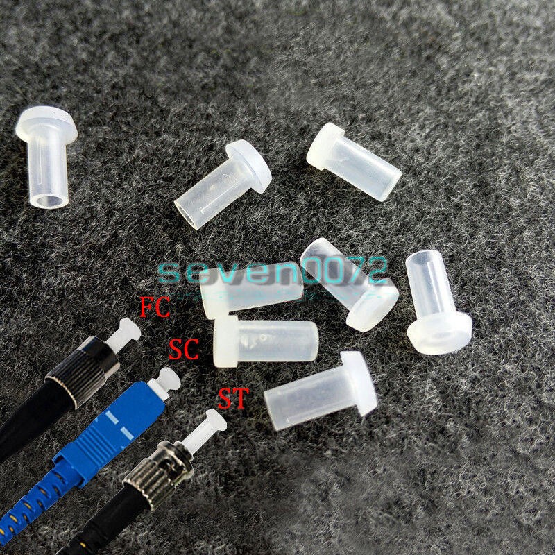 1000pc Fiber Optic Cable Dust Cap tutamen FC SC ST Dust Cover Clean Connector