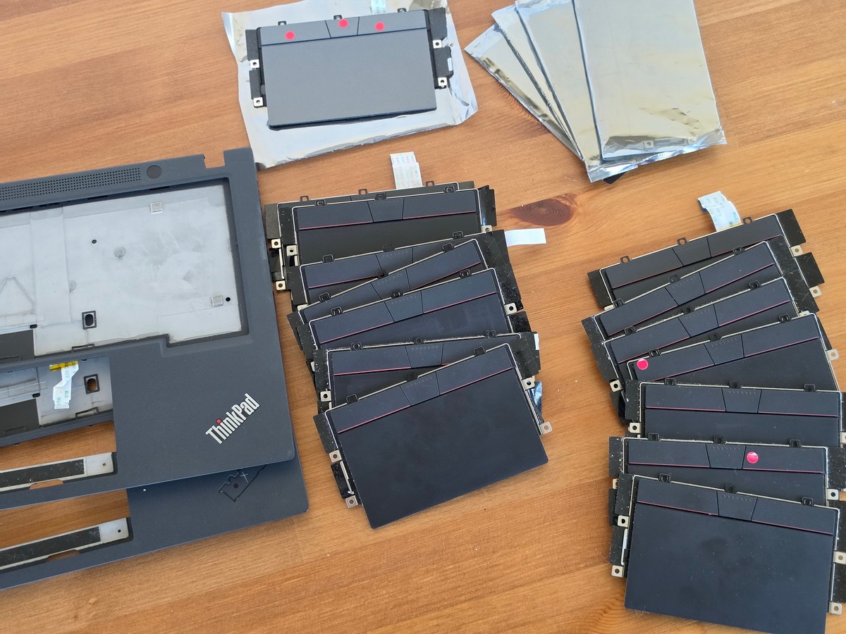 🔻for parts🔻 Lot of 18+ Lenovo ThinkPad T14 T14s X13 Gen2 Palmrest Touchpad