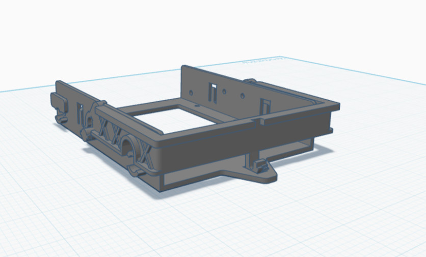 Sun SPARCstation Aurora drive bracket 3d printed