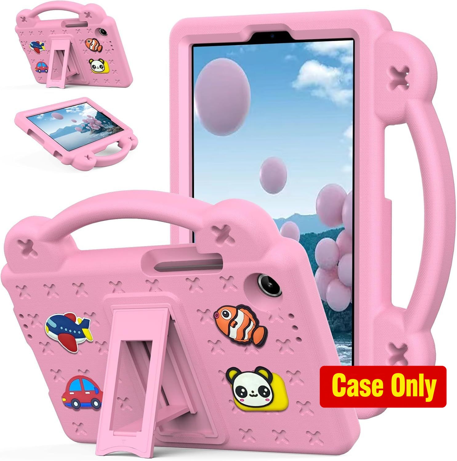 Kids Cartoon EVA Cover with Stand Handle for Lenovo Tab One 8.7 inch Case 2025,