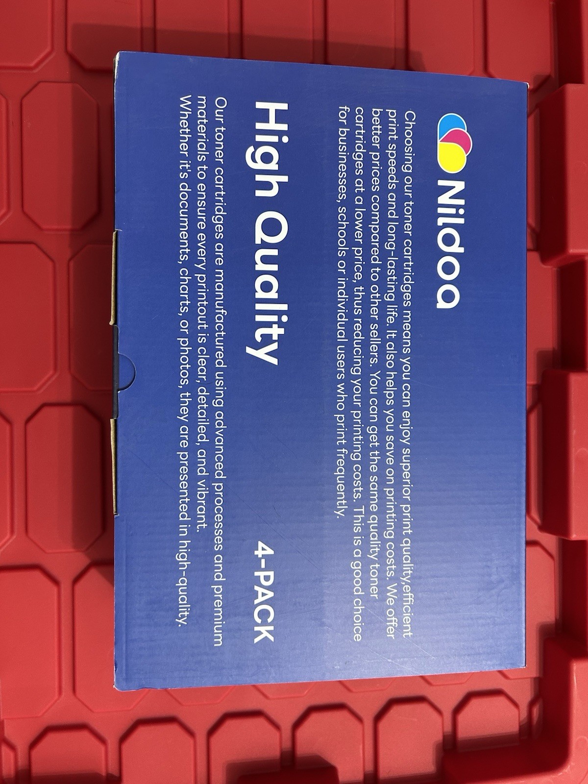 Nildoa TN227 Compatible High Yield Toner 4-Pack BK/C/M/Y