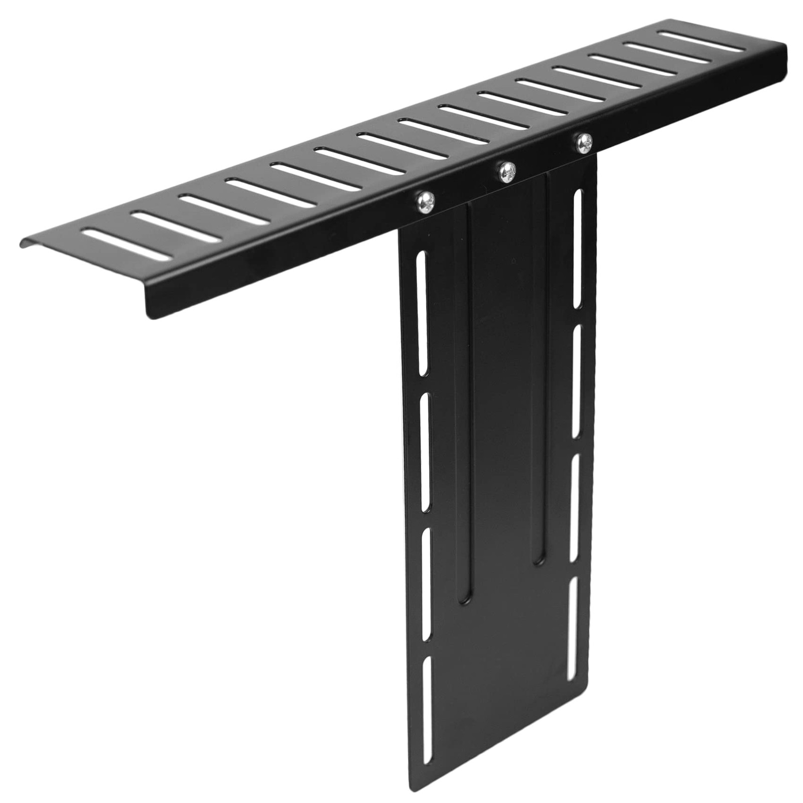 Black 16 in Above/Behind VESA Monitor Device Shelf Mount, MOUNT-LS16A