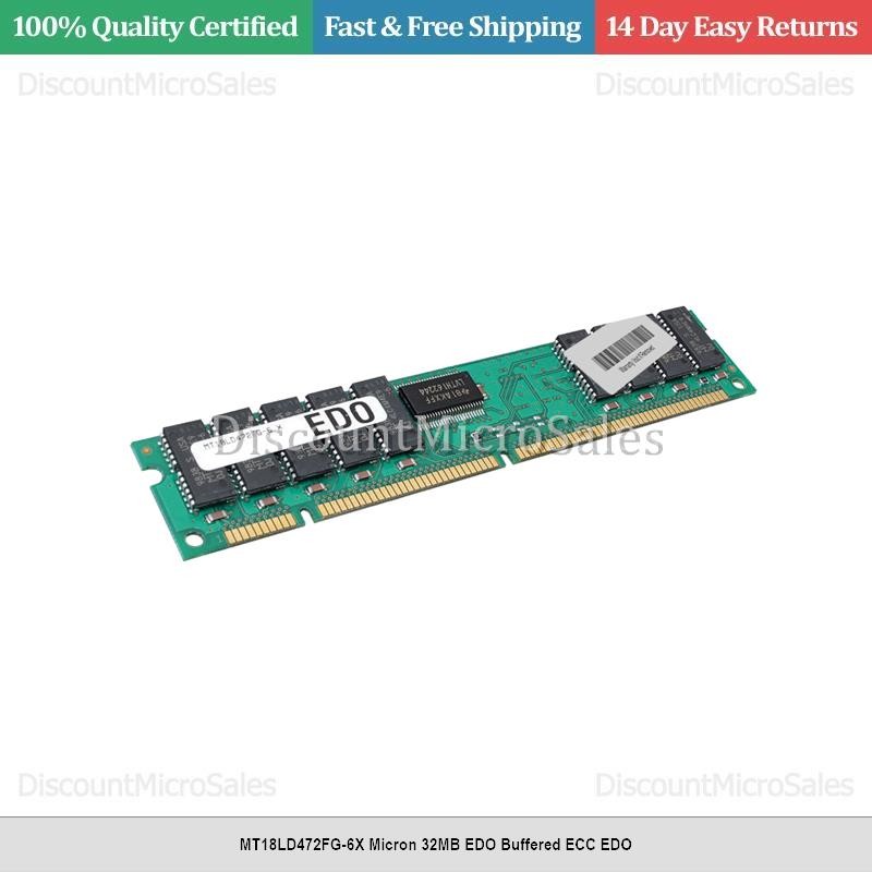 MT18LD472FG-6X Micron 32MB EDO Buffered ECC EDO