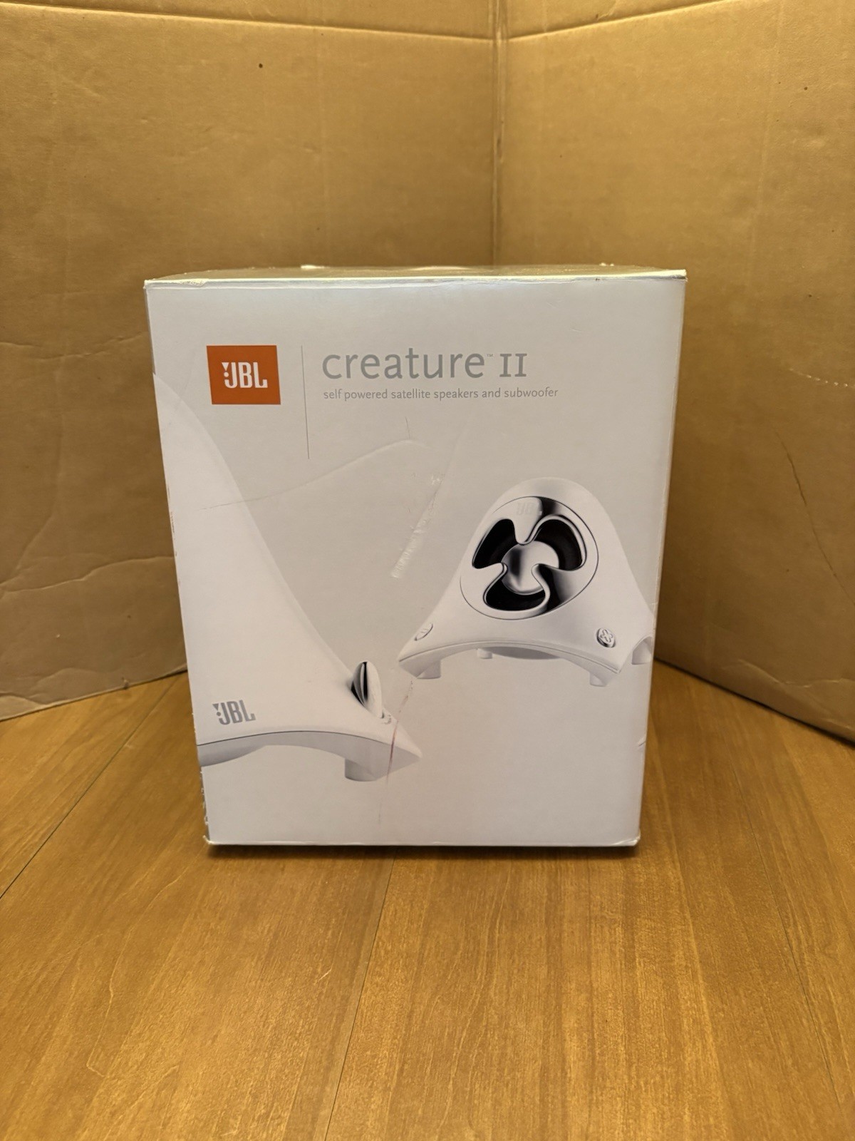 JBL Creature II Self Powered Satellite Speakers & Subwoofer