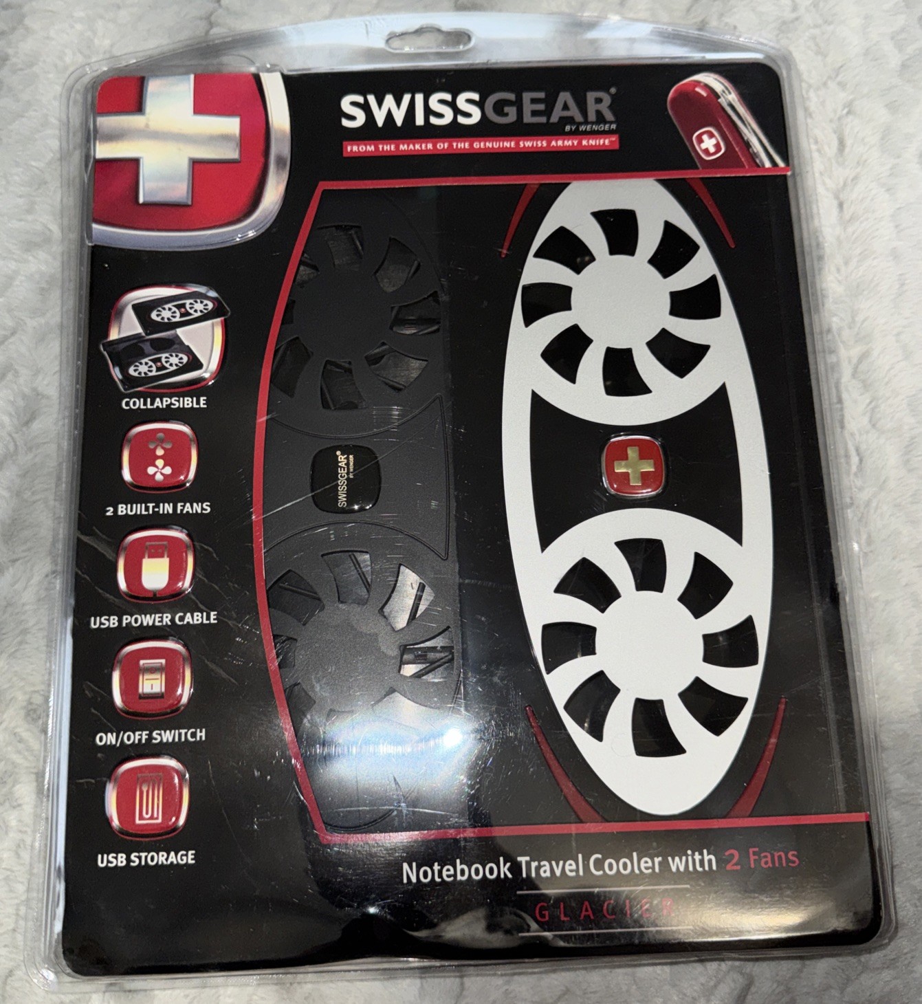 Swiss Gear Notebook Travel Cooler With 2 Fans