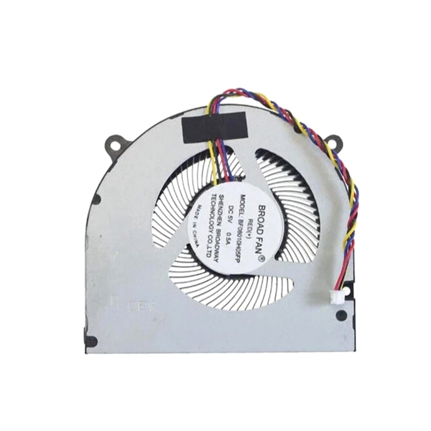 Laptop CPU Cooling Fan BF08010H05FP DC5V 0.5A 4-Pin