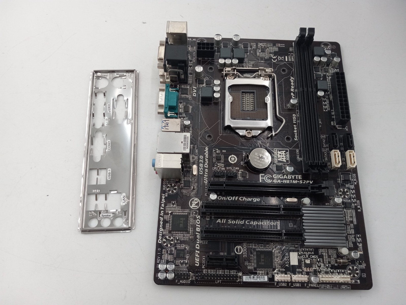 GIGABYTE GA-H81M-S2PV LGA1150 MOTHERBOARD (MBH37)