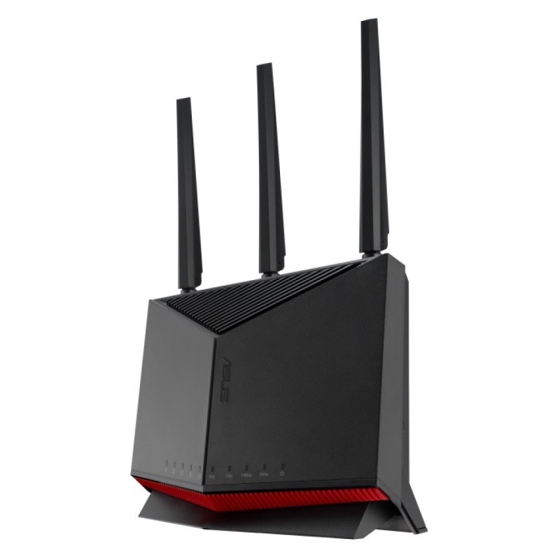 ASUS RT-BE86U Dual Band BE6800 WiFi 7 Gaming Router 10G Port 90IG08W0-MO9A0V