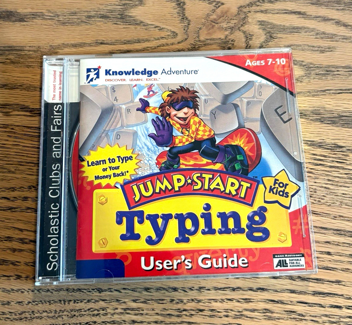 JumpStart Typing for Kids PC CD-ROM Complete w/ User Guide Win Mac Ages 7-10