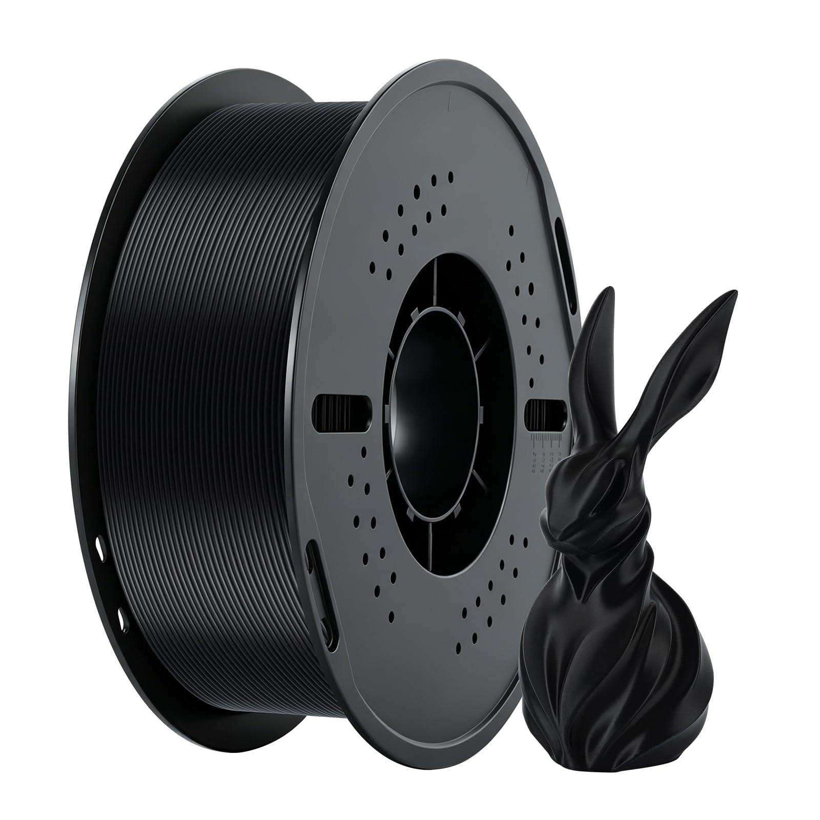 Kingroon PLA Filament Color 1kg Black, Number of Items 1