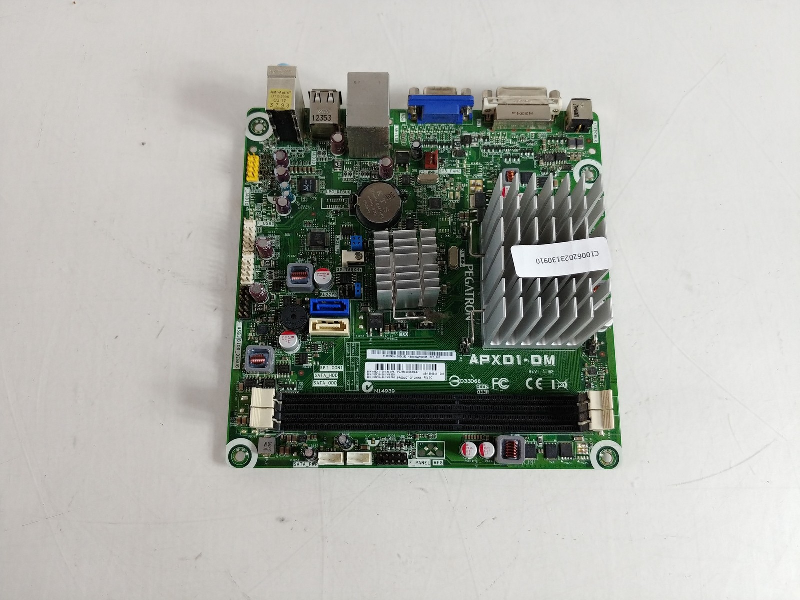 Lot of 10 HP 699341-001 Pavilion P2 AMD E1-1200 1.4GHz DDR3 Desktop Motherboard