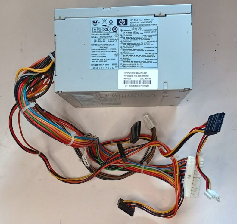 Genuine HP 404471-001 404795-001 PS-6301-9 300W Power Supply