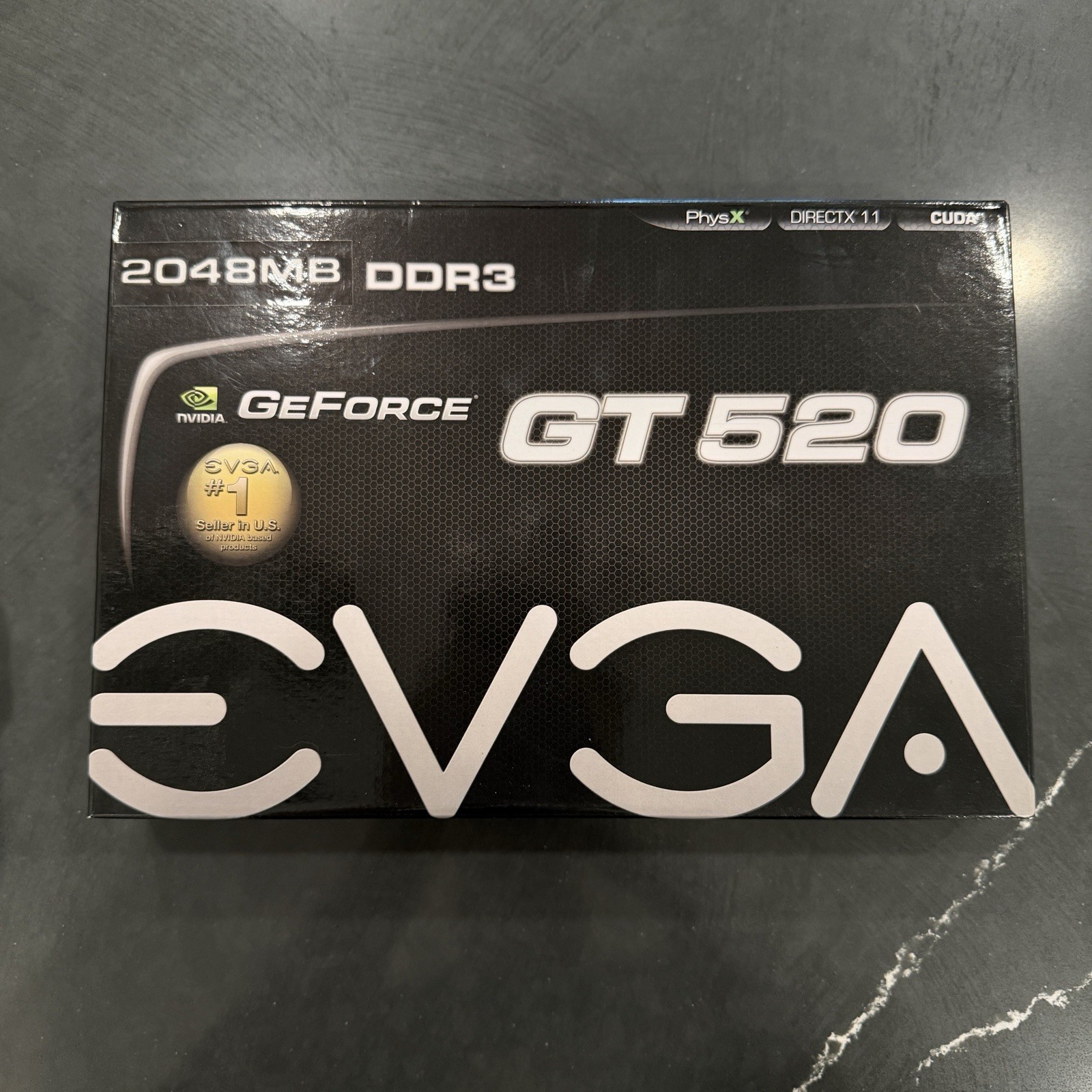 EVGA NVIDIA GEFORCE GT 520 2048MB DDR3 GPU - NEW 