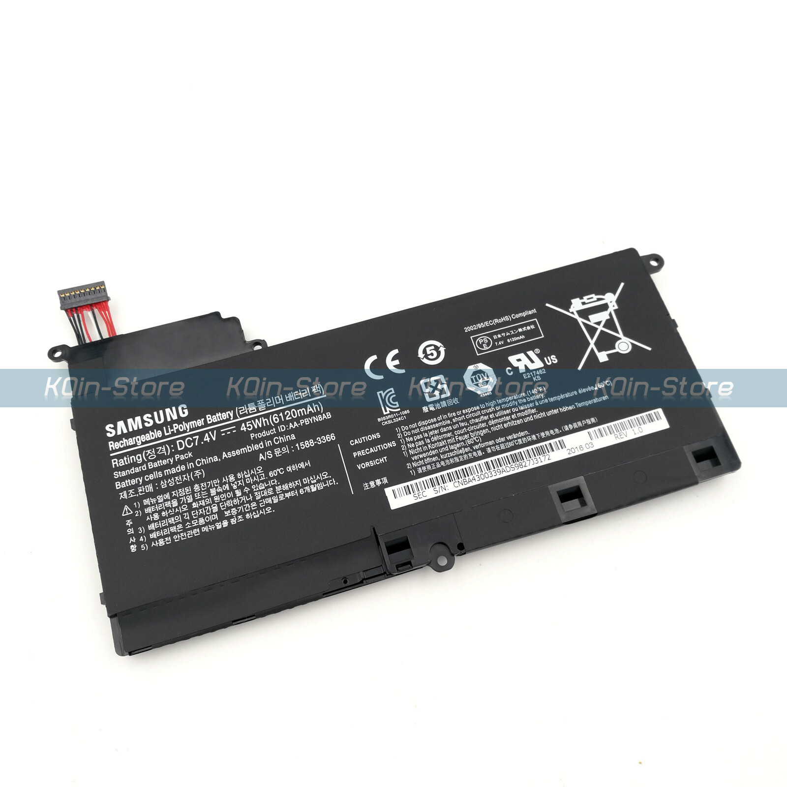 OEM Genuine AA-PBYN8AB Battery for Samsung NP530U4B 530U4C 535U4C BA43-00339A