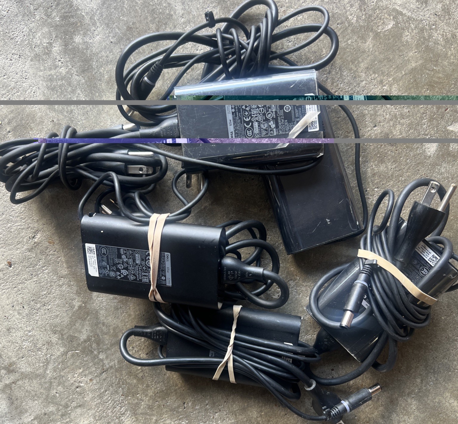 Lots of 50 units Genuine Dell 65W AC Adapter For Dell Latitude,Inspiron, Big Pin