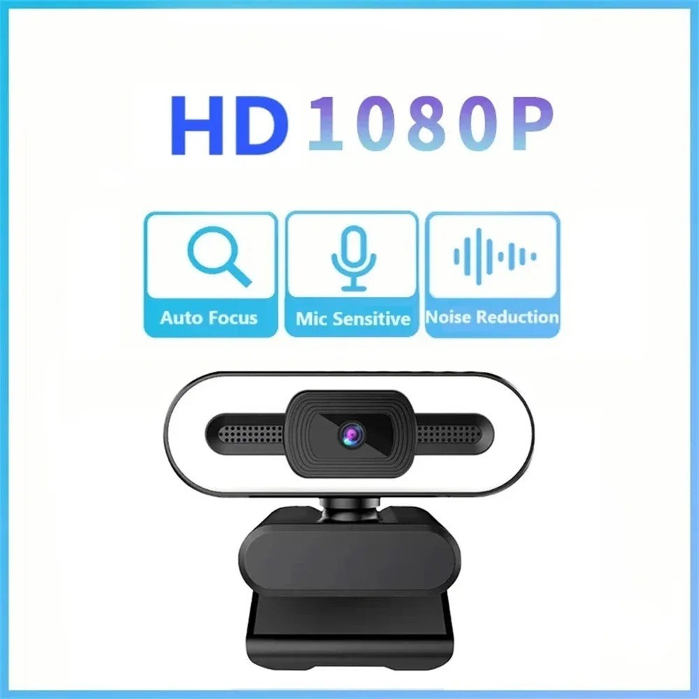 Portable Full HD 1080P 2K 4K Webcam PC Laptop Auto Focus Webcam Live