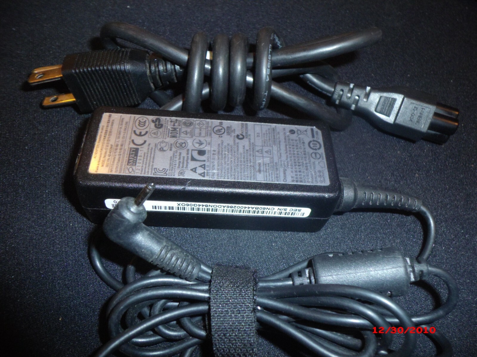  Charger For Samsung Chromebook A12-040N1A AC Adapter AD-4012NHF 12V 3.33A GENNU