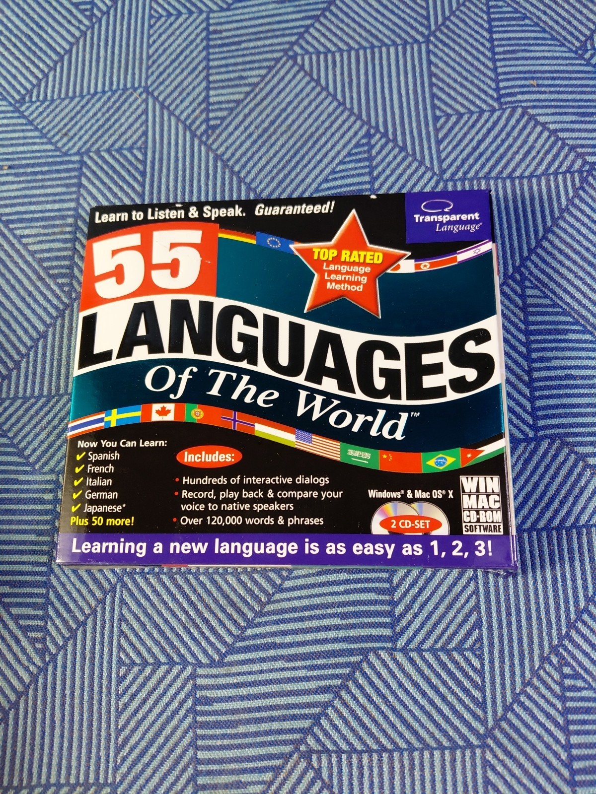 55 Languages of the World 2006 PC Mac CD-ROM New in Sealed Case