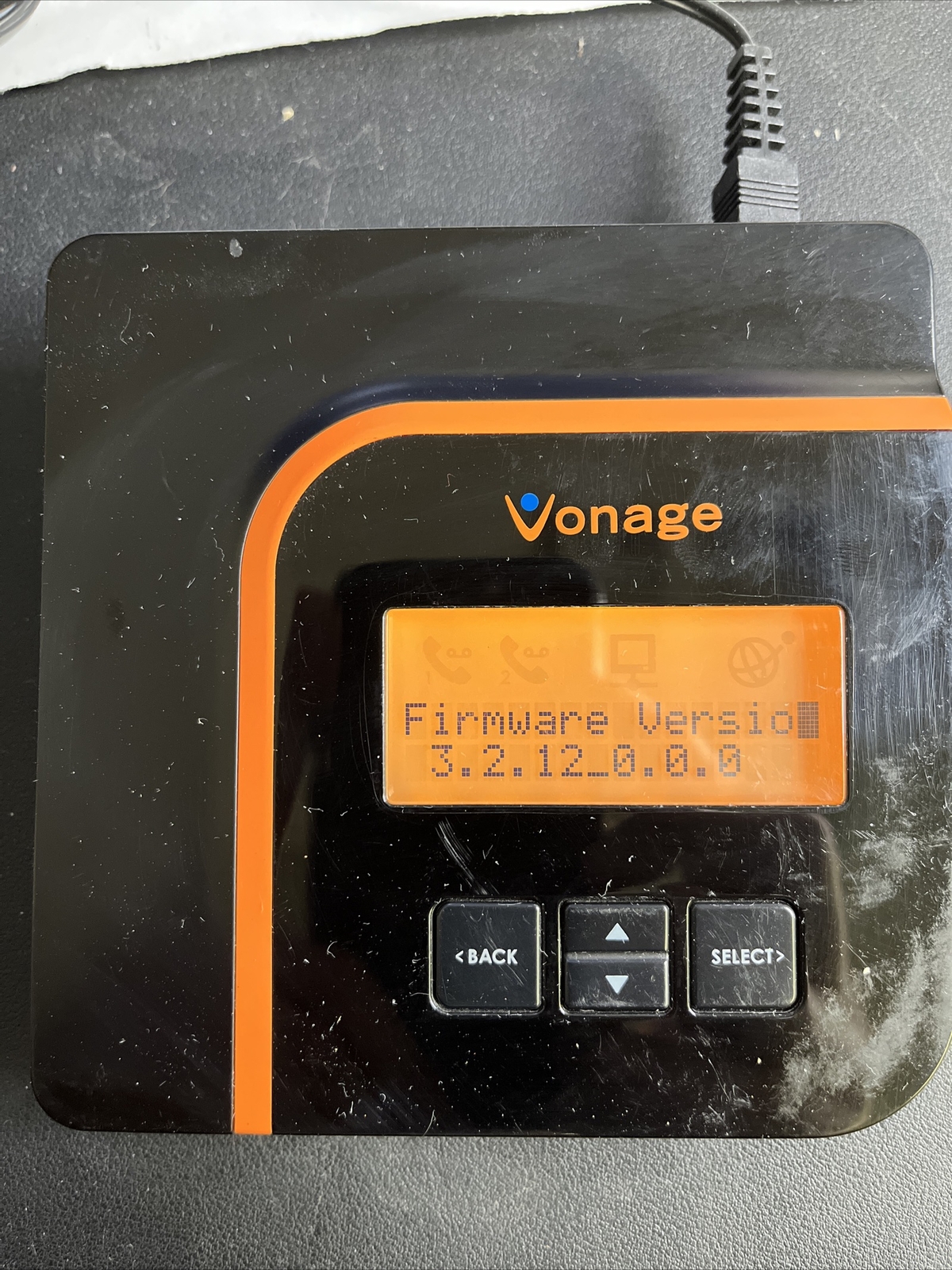 Vonage VOIP Router Digital Phone Adapter VDV21-VD, Power Supply, Ethernet Cable