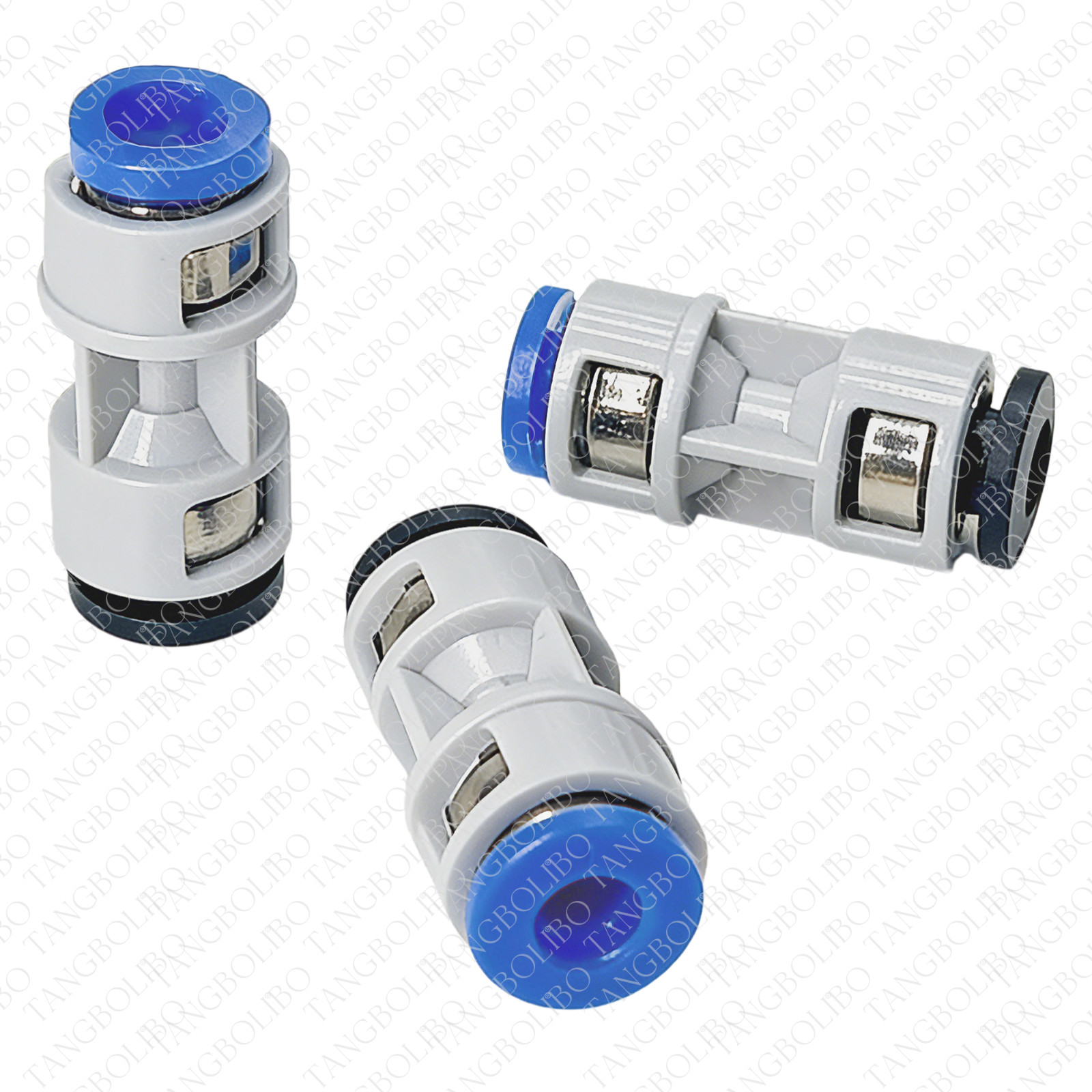 3pcs Bambu Lab PTFE Tube Adapter, Plastic & Metal Feed Fitting Fits A1/P1/X1/H2