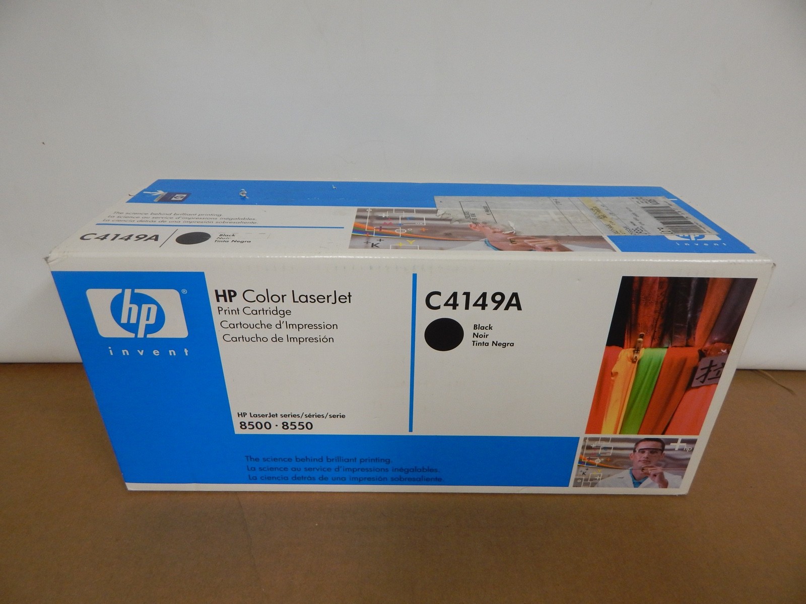 New Sealed Genuine HP C4149A Black Color Laserjet Printer Cartridge 8500 8550