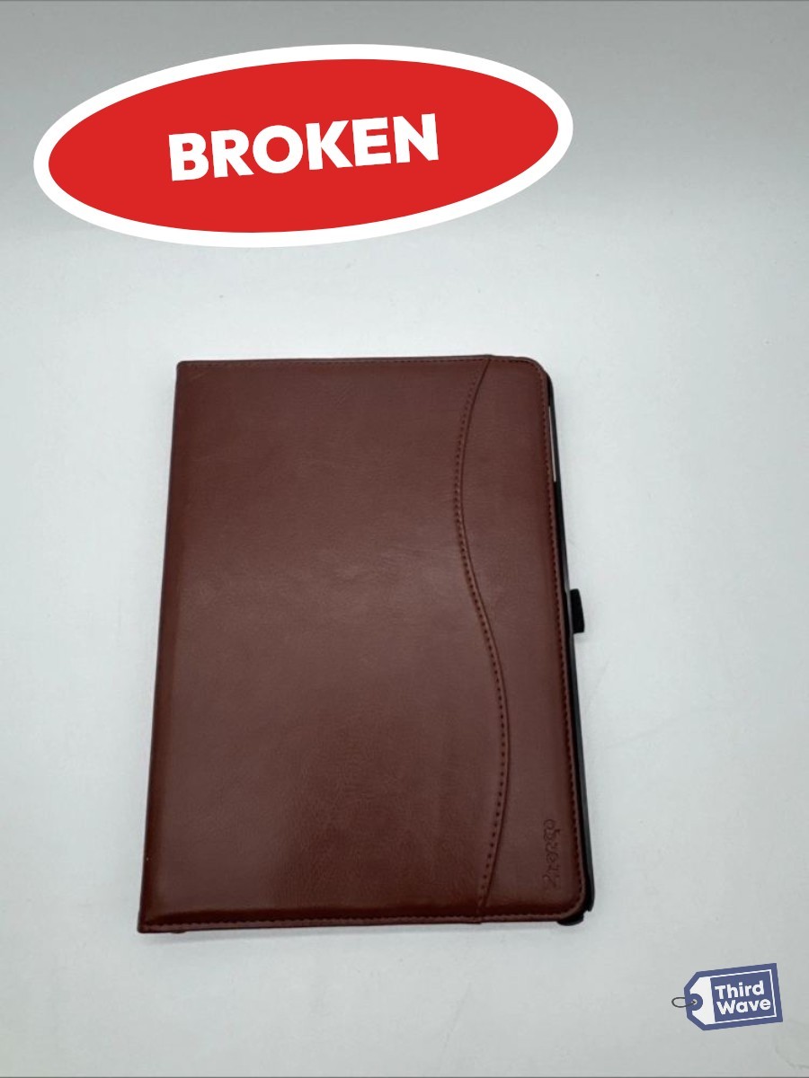 (BROKEN) For iPad 9.7" 6th 5th Gen Premium Leather Case Smart Cover Brown