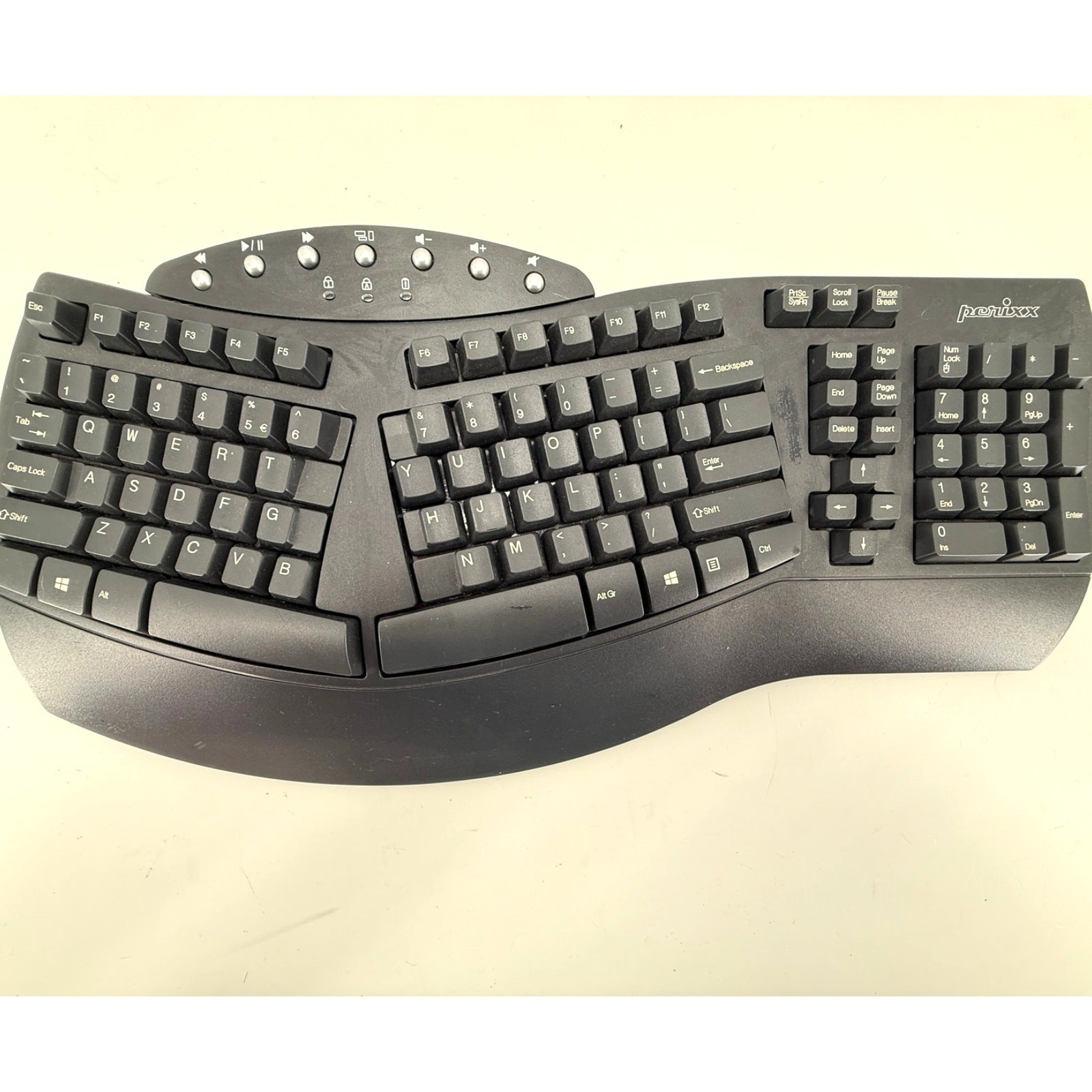 Perixx Periboard 612 Wireless Ergonomic Split Keyboard Dual Mode Bluetooth 2.4G