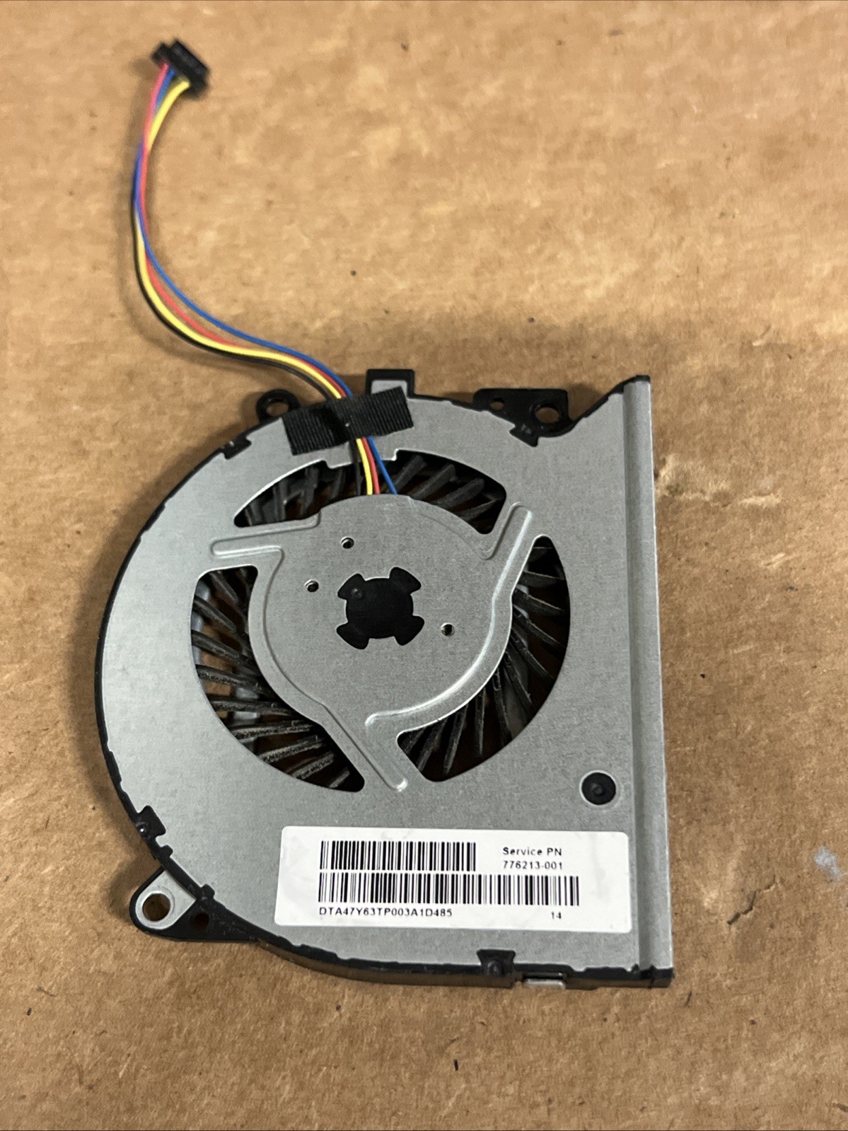 HP Envy x360 15.6" 15-u473cl OEM Laptop CPU Cooling Fan 47Y63TP003 776213-001
