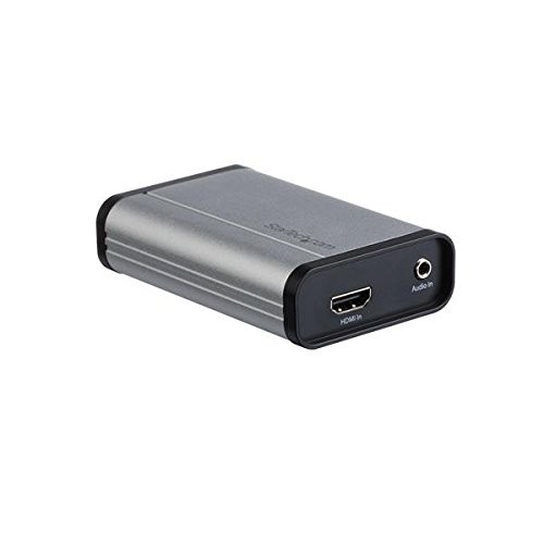 StarTech UVCHDCAP HDMI to USB C Video Capture 1080p Silver/Black