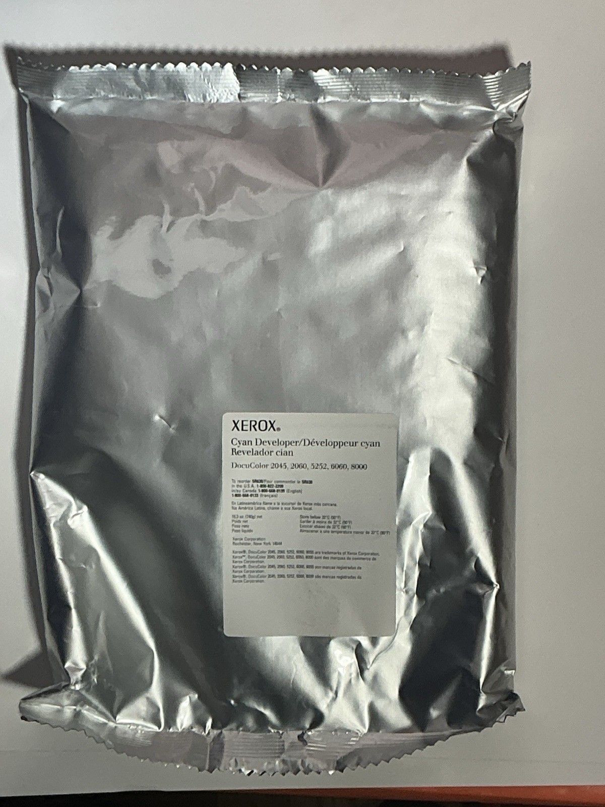 Xerox 5R630 005R00630 Doc 2060 Developer / Starter Cyan