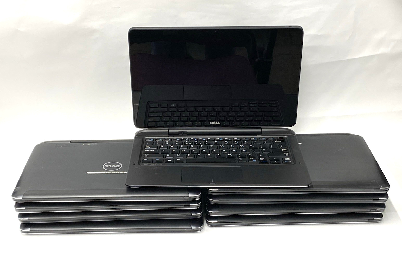 Lot of (9) Dell Latitude 7350 - Touch FHD - M-5Y71 - No RAM/SSD/OS - READ