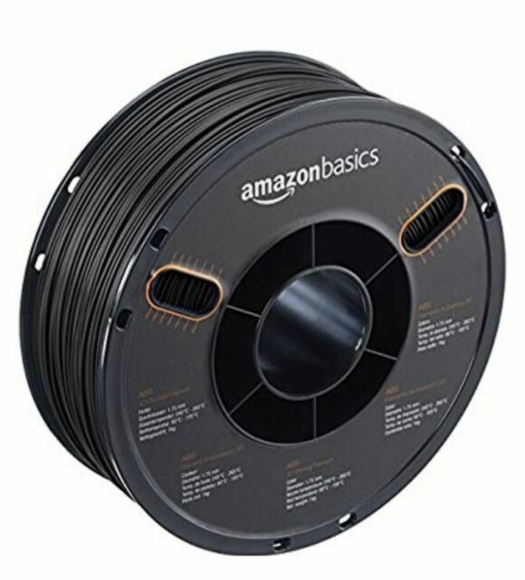 AmazonBasics  PETG 3D 2.85mm Printer Filament 2.2lb - Black