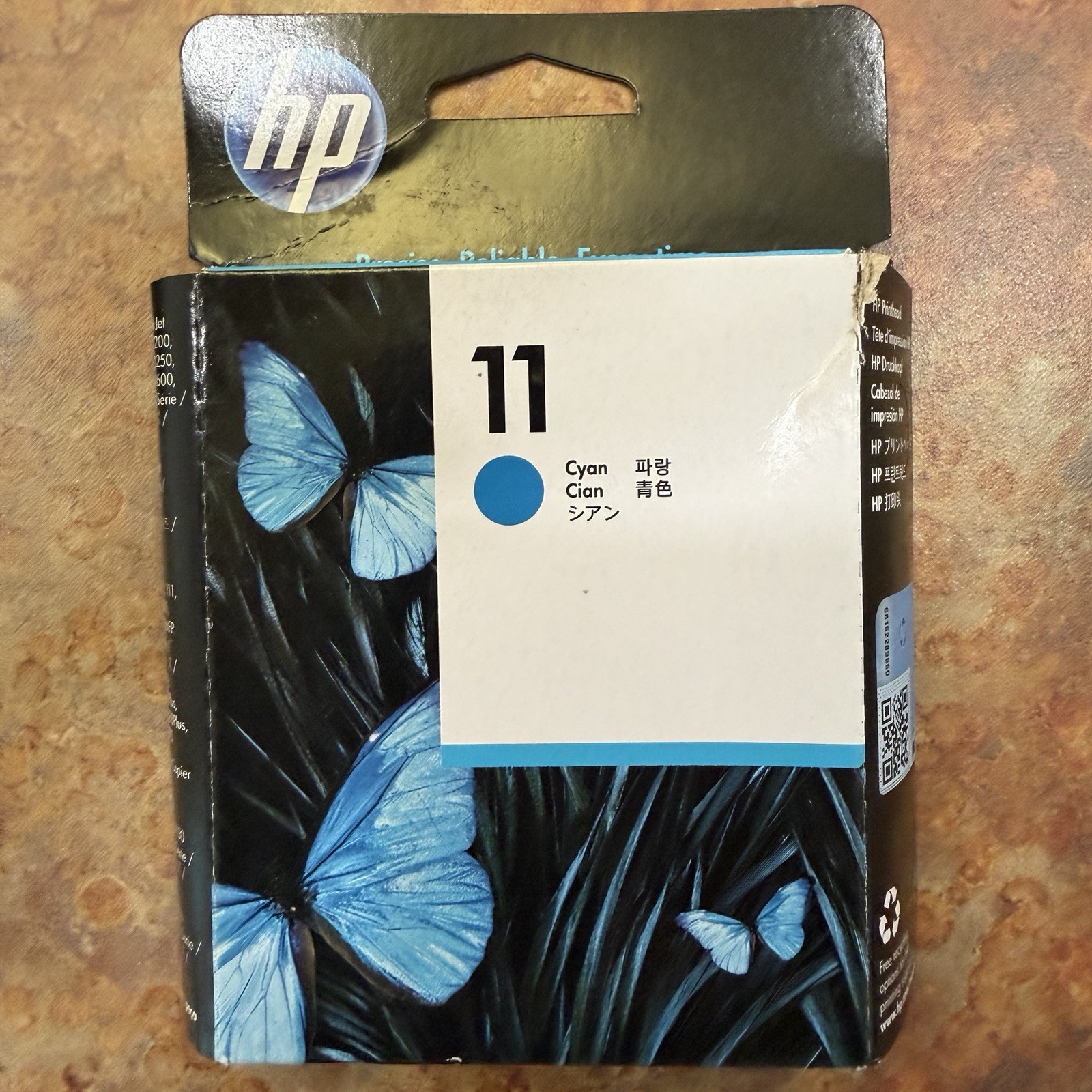 2024 Genuine OEM HP 11 CYAN Printhead  C4811A Business InkJet/DeskJet/OfficeJet